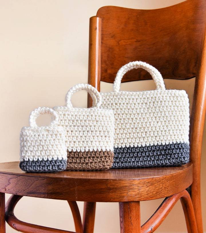 Easy Gift Bag Crochet Pattern