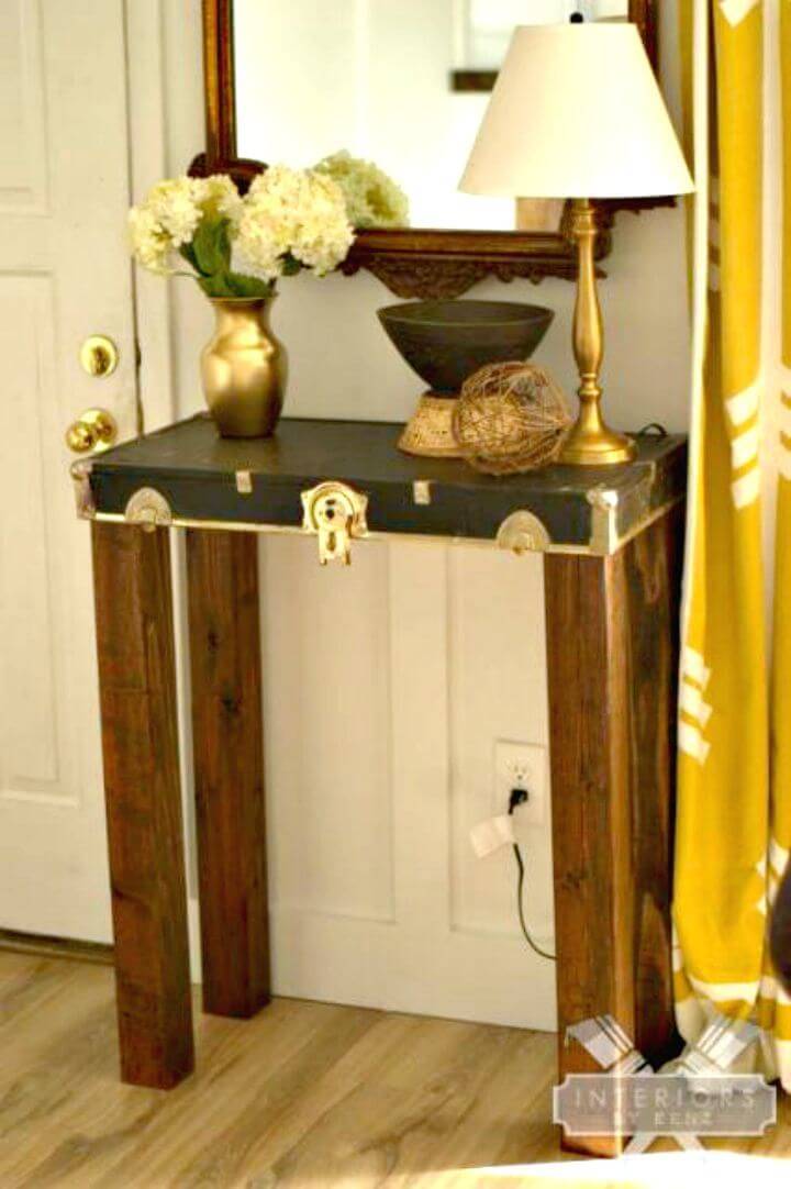 Easy How To Build A Entryway Table Tutorial