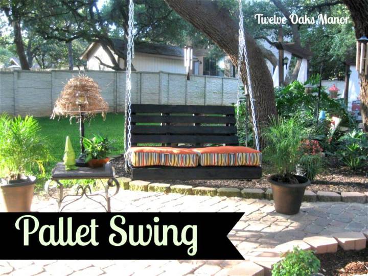 Easy to Build Your Own Pallet Swing Tutorial