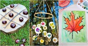 easy nature crafts and activities