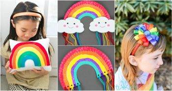 Easy Rainbow Crafts for Kids - Rainbow Arts and Crafts