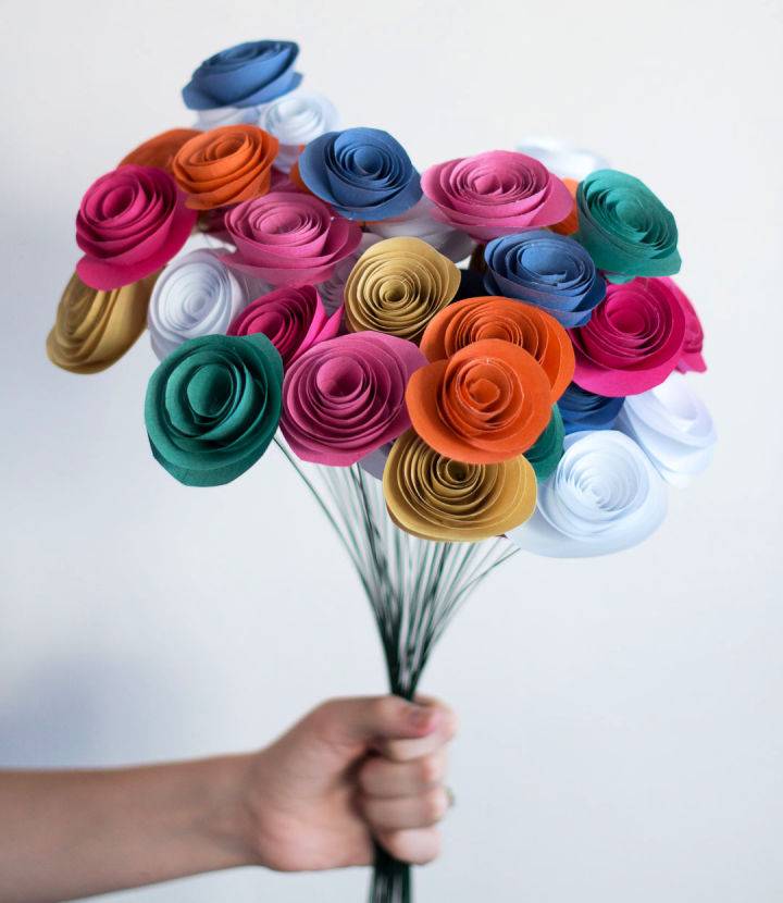 Simple DIY Paper Flowers
