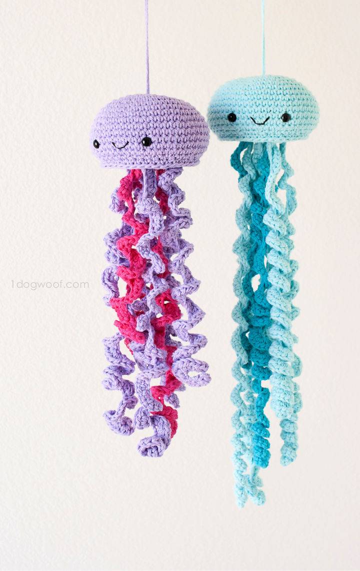 Free Crochet Jellyfish Amigurumi Pattern