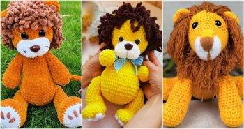 free crochet lion patterns - lion amigurumi pattern