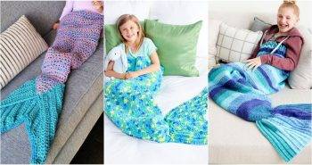 free crochet mermaid tail blanket pattern