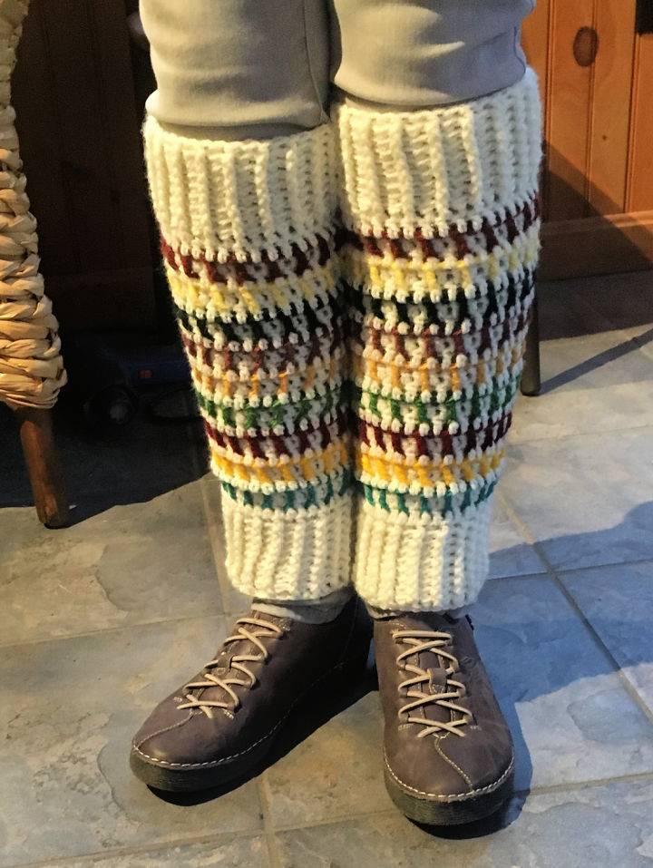 Free Crochet Pattern for Leftover Leg Warmers