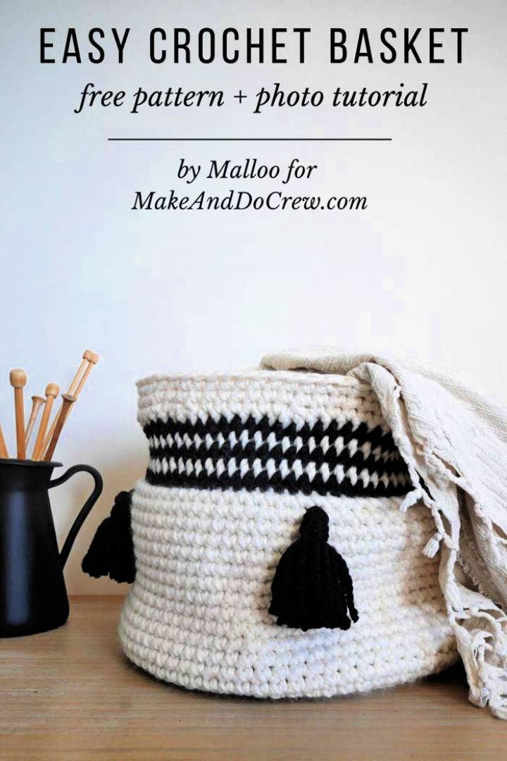Free Crochet Versatile Basket Pattern