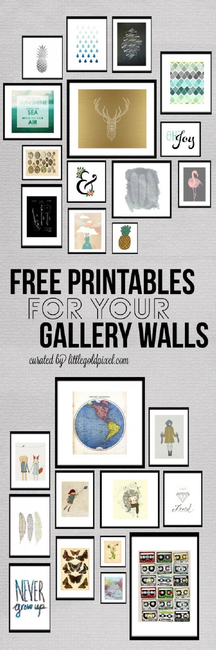 Free Gallery Wall Printables