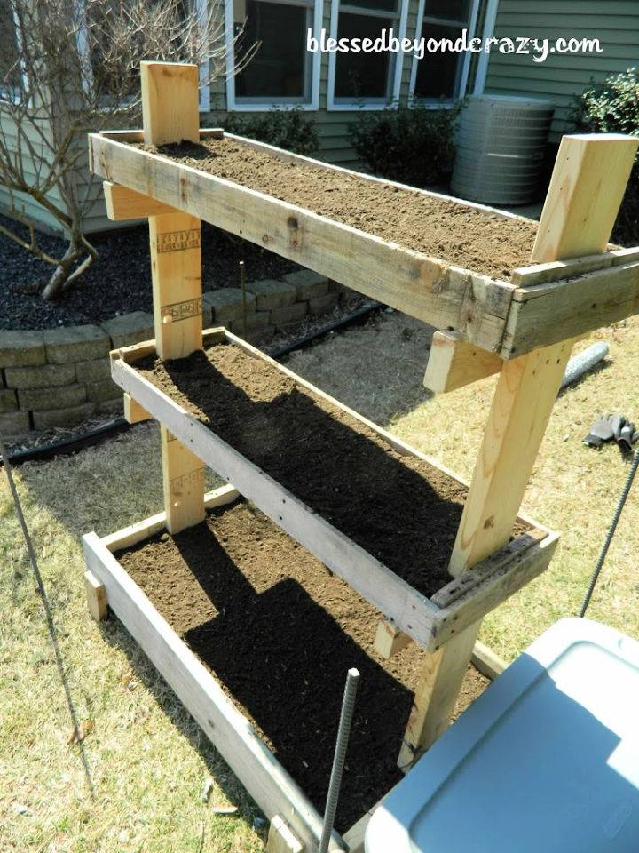 Gardening Box from Pallets