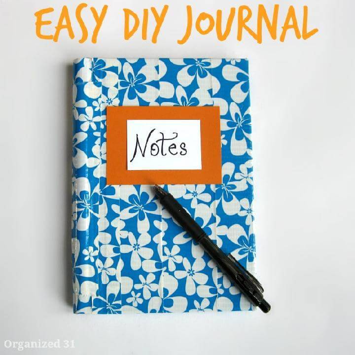 Handcrafted Easy DIY Journal