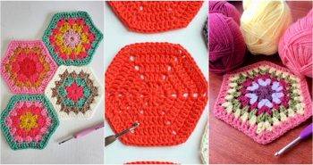 hexagon crochet pattern free