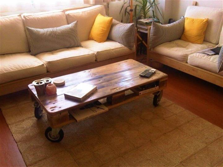 How to Build a Coffee Table from Pallets
