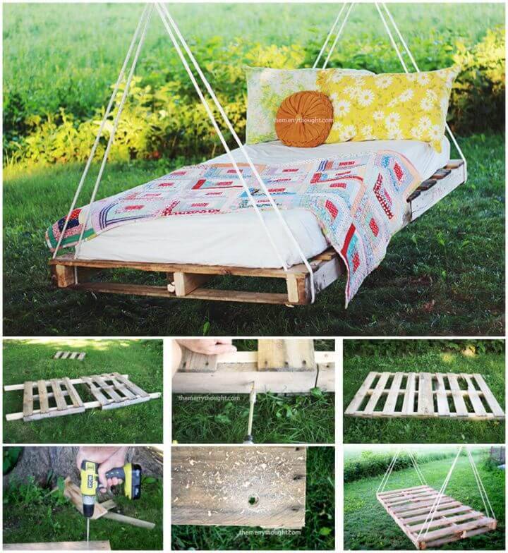 How to Build Your Own Pallet Swing Bed