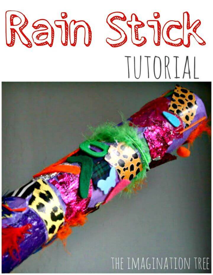 Easy and Cute DIY Rain Stick