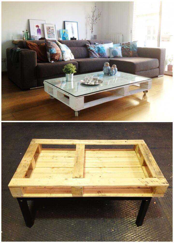 How to DIY Pallet Table 1