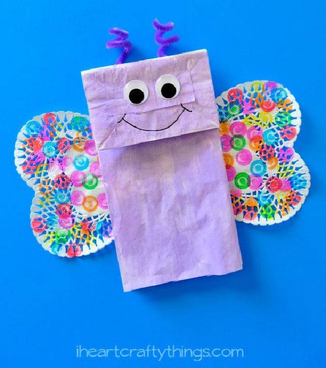 How to Make a Paper Bag Butterfly