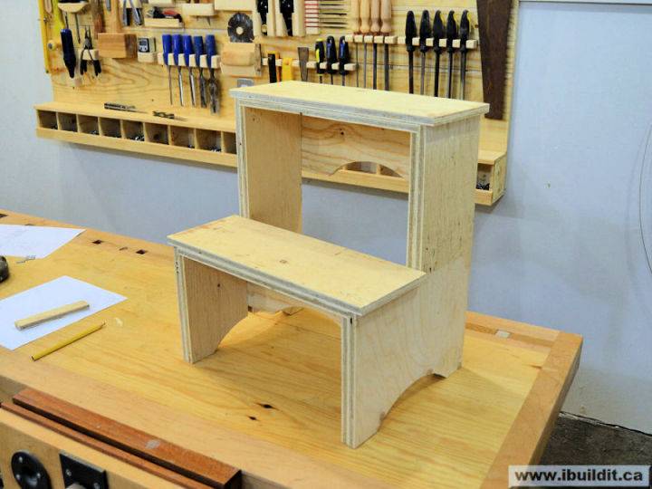 How to Make a Plywood Step Stool