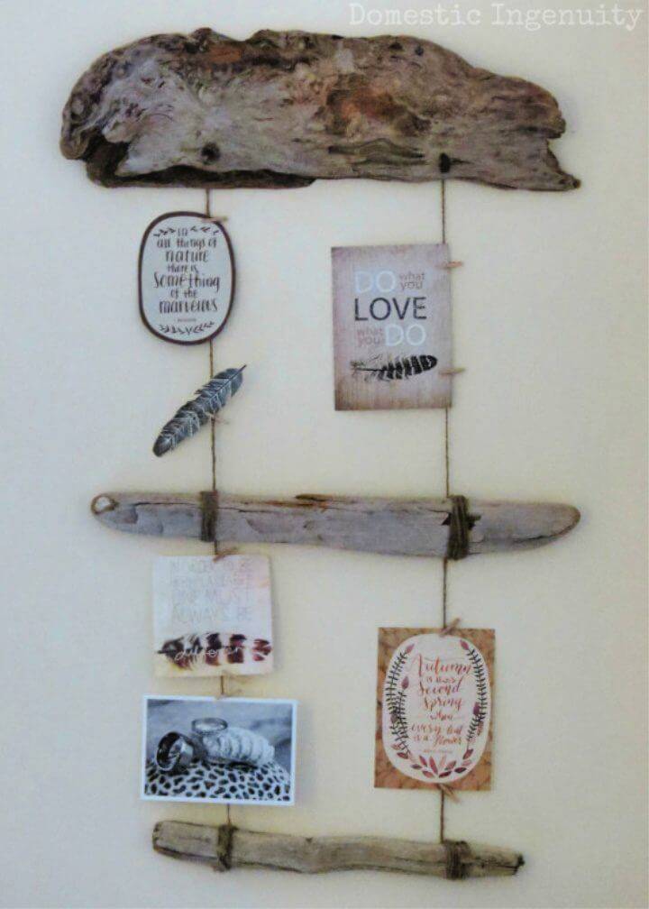 Make a Driftwood Picture Holder