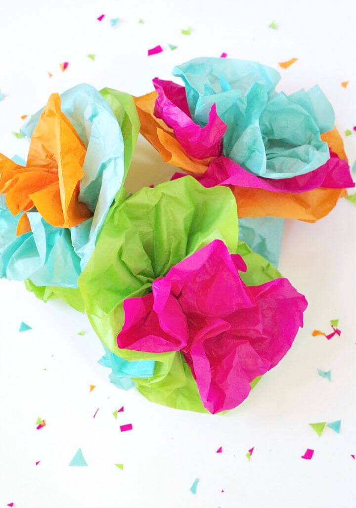 Make Tissue Paper Fiesta Flowers