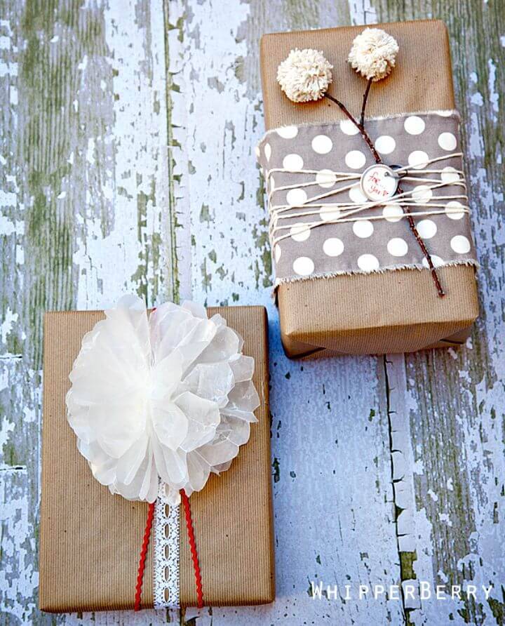 Easy to Make Wax Paper Bow 