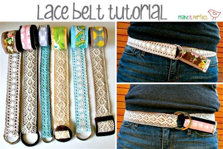 Make Your Own Lace Belt - A Gift Idea