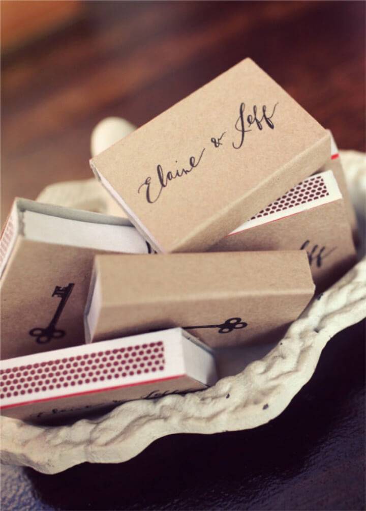 Make Your Own Matchbooks