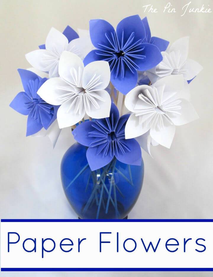 Make Your Own Origami Paper Flower