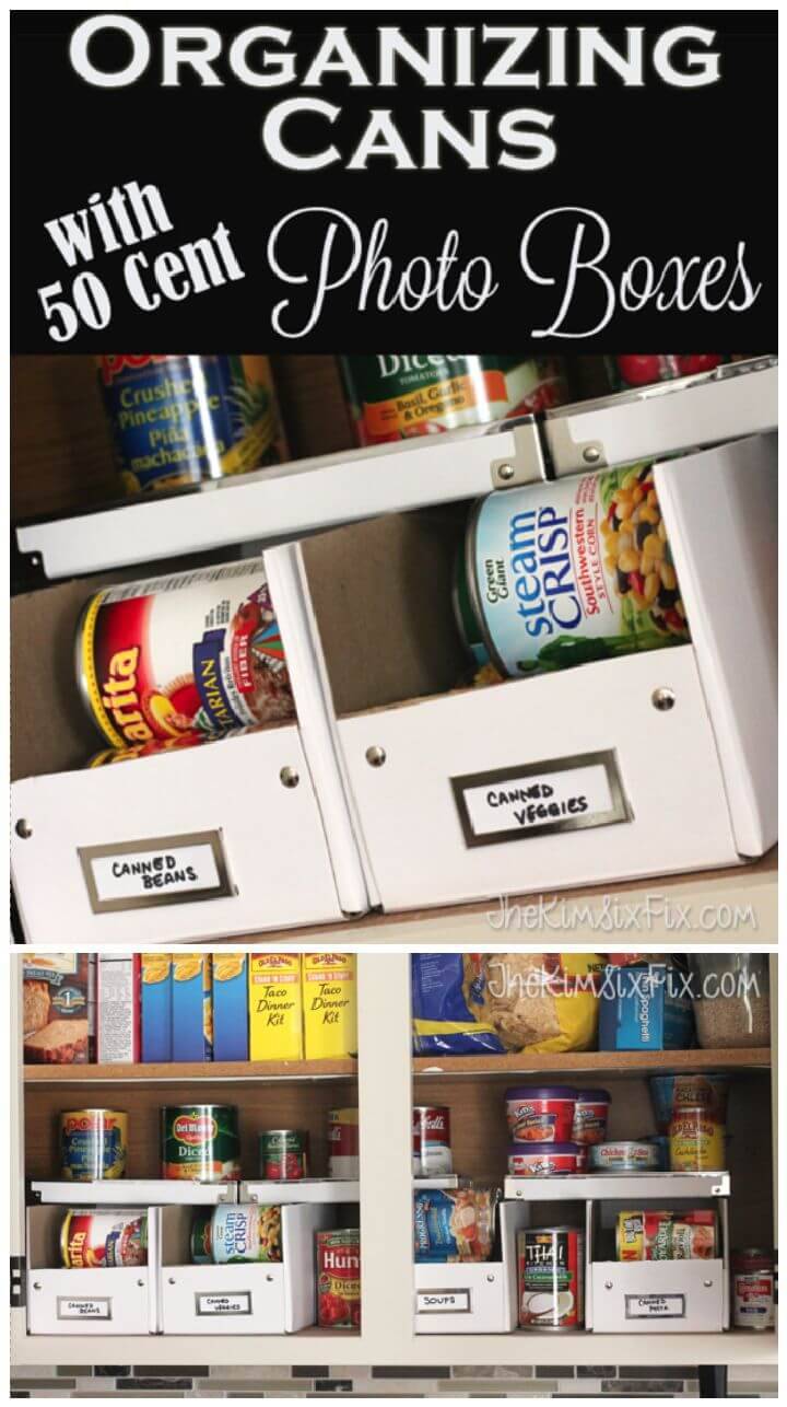 Organizing the Cans in Your Pantry