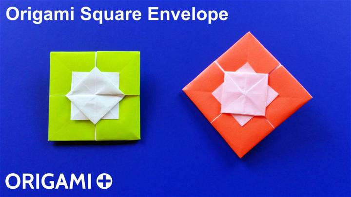 Origami Square Envelopes