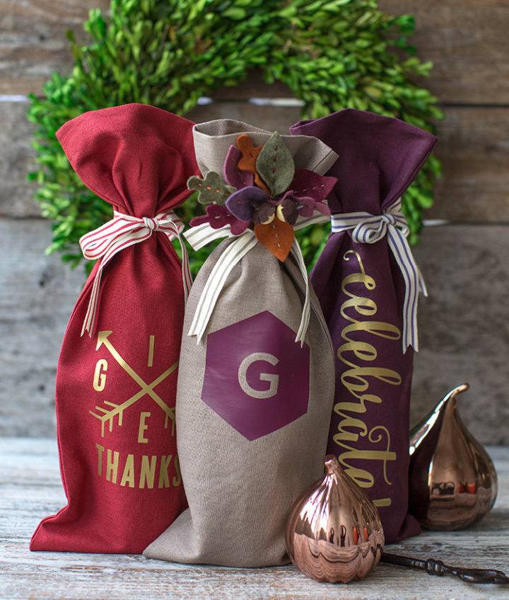 Personalized Fabric Gift Bag