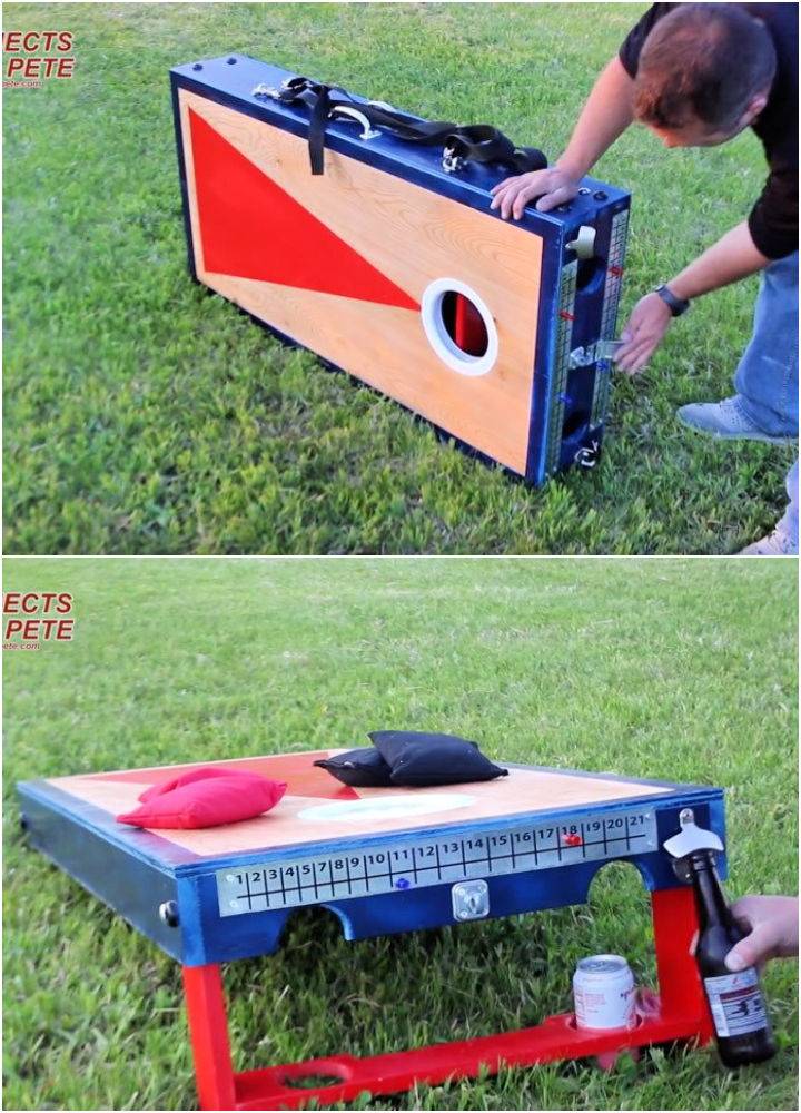Portable Cornhole Board
