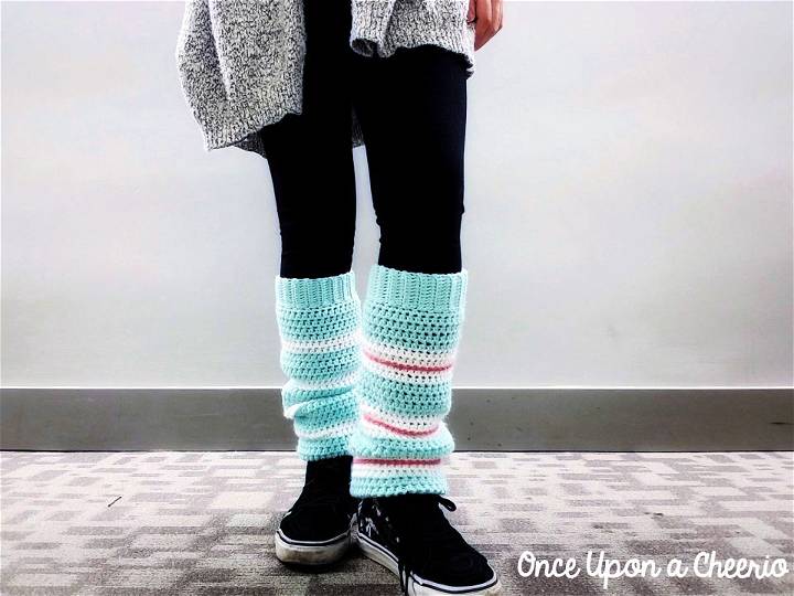 Pretty Crochet Sugar Rush Leg Warmers Pattern