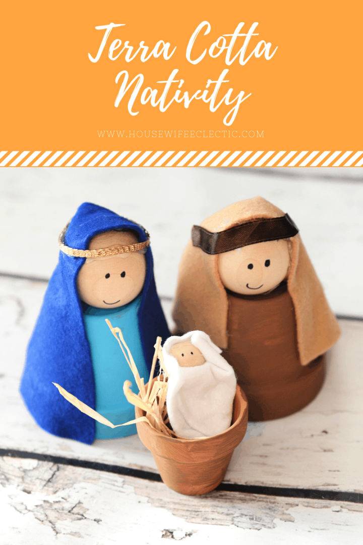 Terra Cotta Nativity
