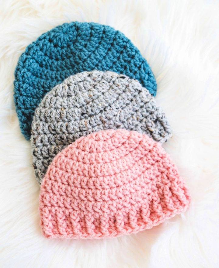The Parker Crochet Baby Hat Pattern