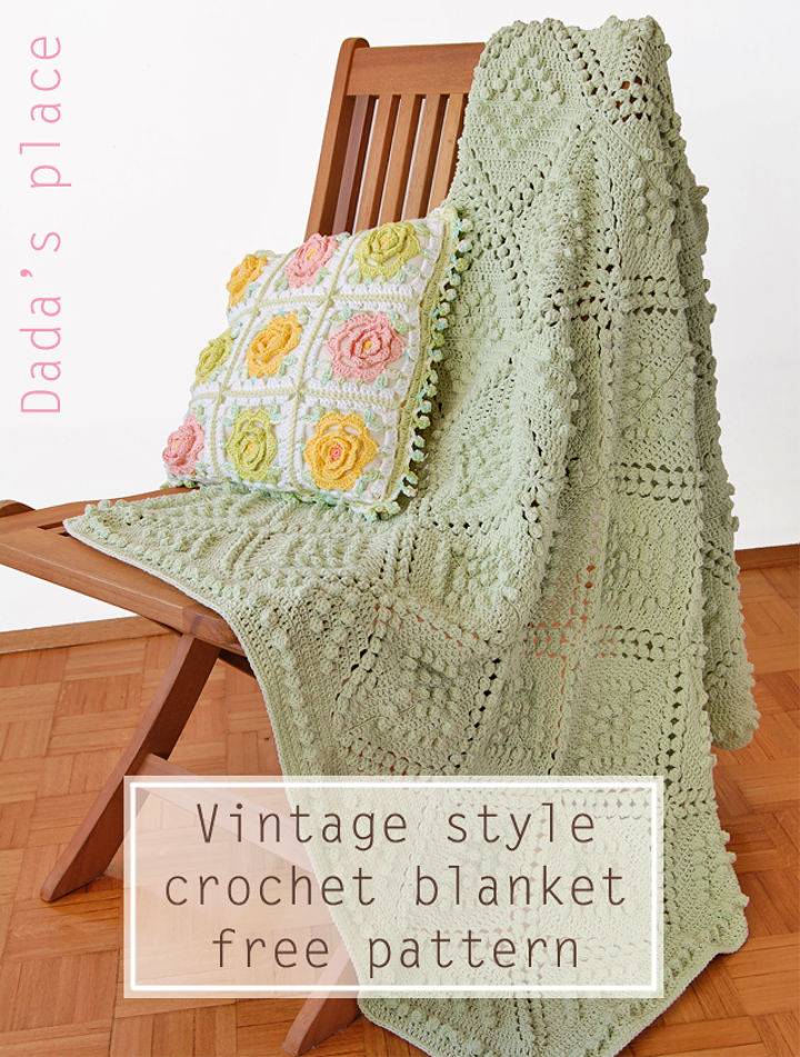 Vintage Style Crochet Blanket Pattern